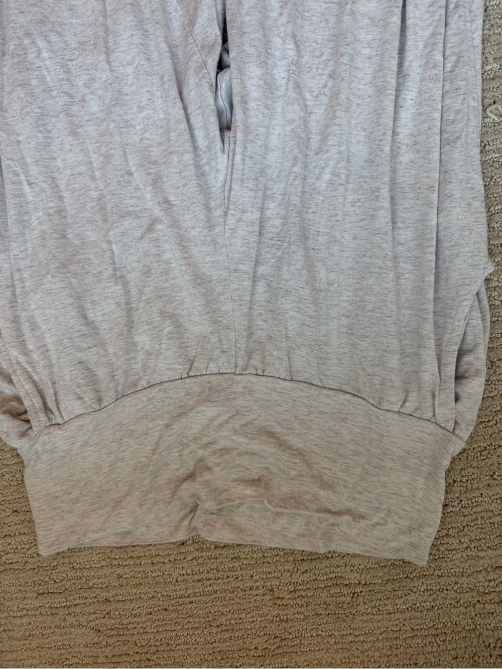 Seraphine Light Gray Maternity / easy access Nursing Tunic Top & pants set - Picture 6 of 8
